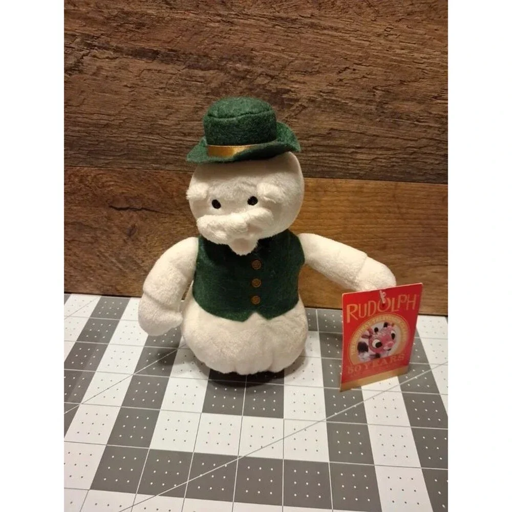 Rudolph the Red Nose Reindeer 50 years Sam Snowman Plush Stuffed toy